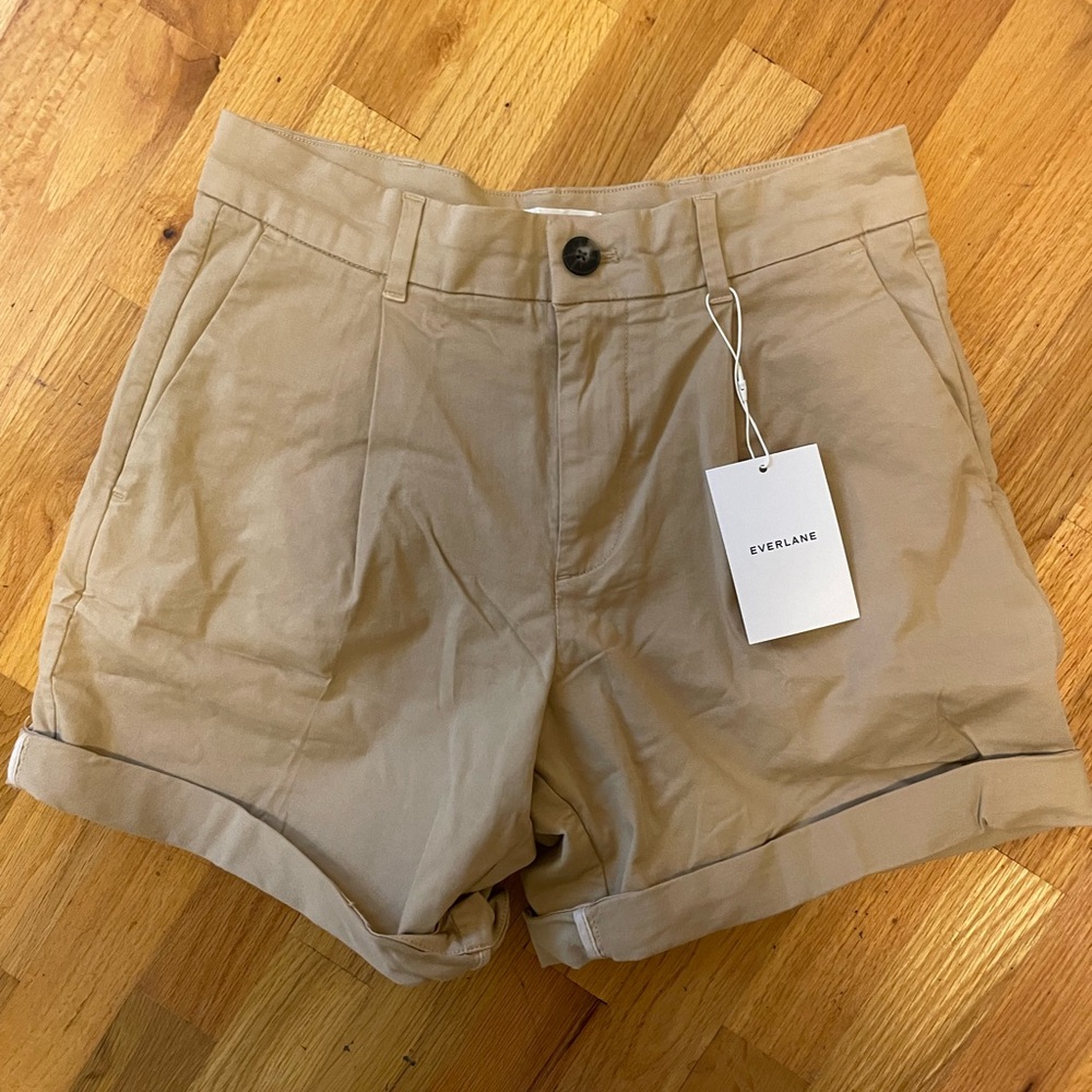 Everlane Women's The Pleated Chino Short